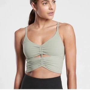 Athleta Cinch Longline Bra D-DD